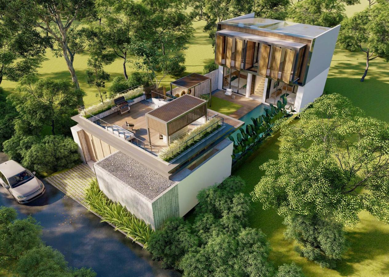 New 4 Bedroom 5 Min Walk To Berawa Beach Enclosed Livng Canggu Exteriér fotografie