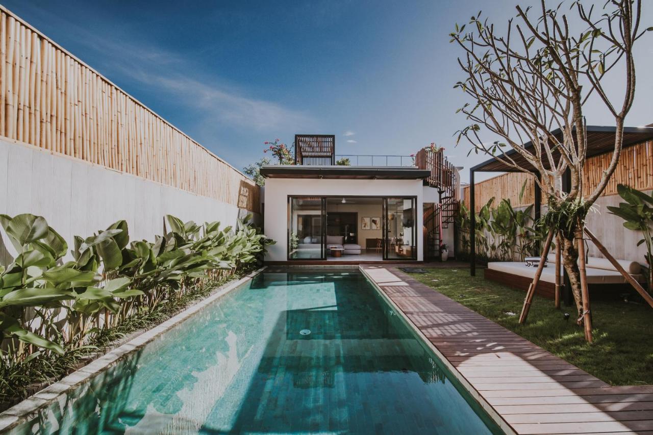 New 4 Bedroom 5 Min Walk To Berawa Beach Enclosed Livng Canggu Exteriér fotografie
