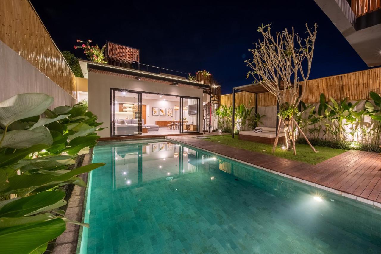 New 4 Bedroom 5 Min Walk To Berawa Beach Enclosed Livng Canggu Exteriér fotografie