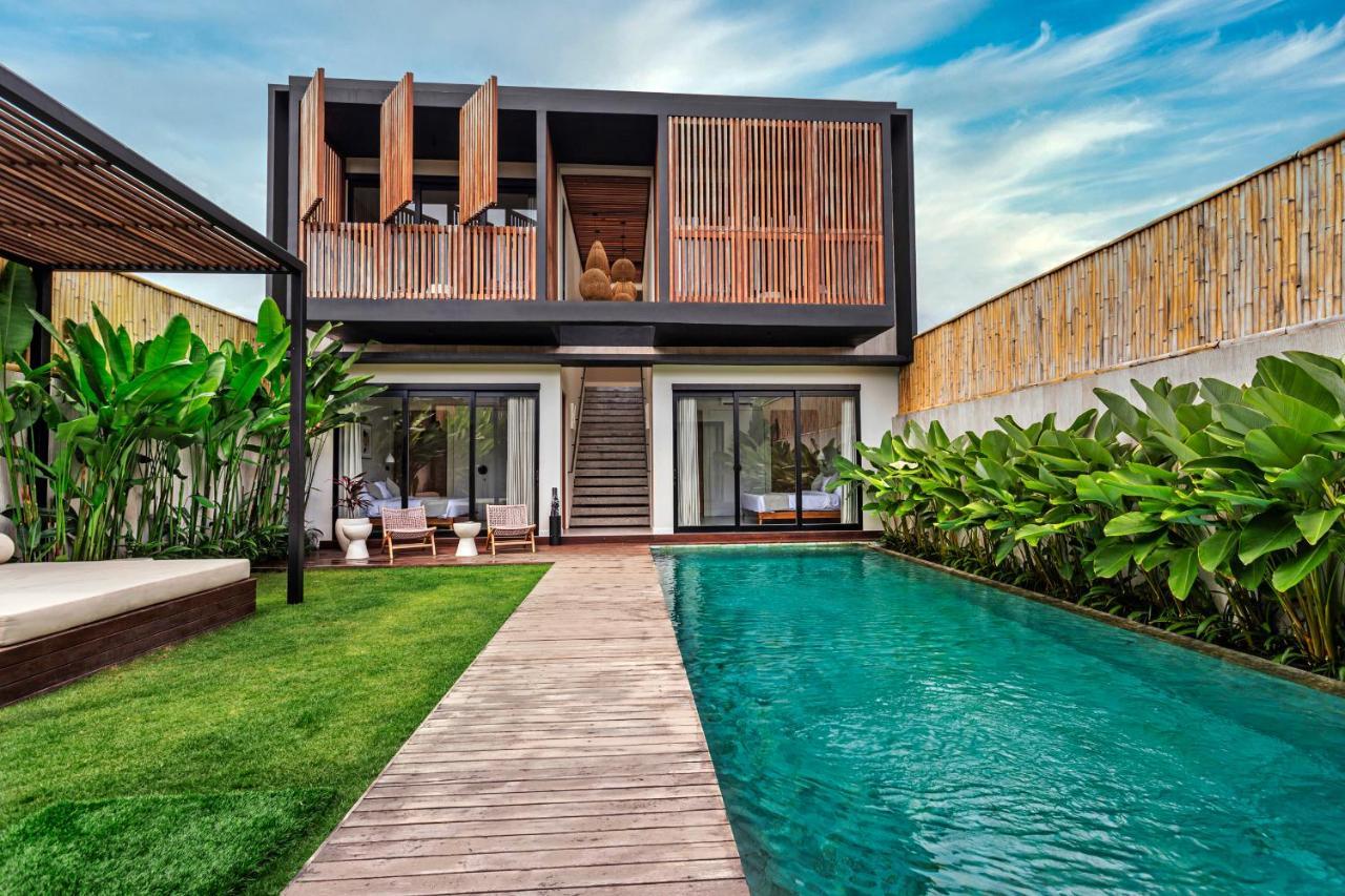 New 4 Bedroom 5 Min Walk To Berawa Beach Enclosed Livng Canggu Exteriér fotografie